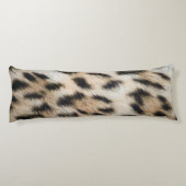 Exotic Leopard Print Body Pillow Lichaamskussen (Achterkant)