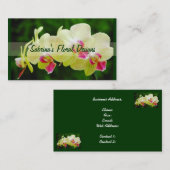 Exotic Orchids Visitekaartje (Voorkant / Achterkant)