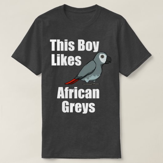 Exotic Parrot Cute Animal dat deze jongen van pape T-shirt (Design voorkant)