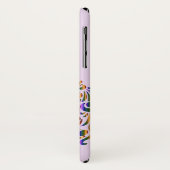 Exotic Peacock iPhone X Coque (Dos/Gauche)