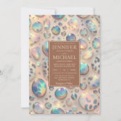 Exotic Posh Wedding Invitation (Devant)