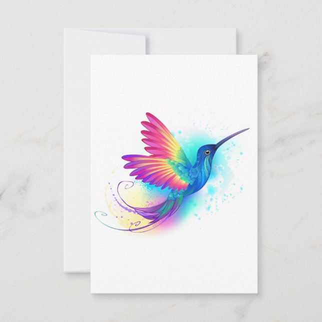 Exotic Rainbow Hummingbird (Voorkant)