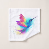Exotic Rainbow Hummingbird Bad Handdoek (Wasdoekje)