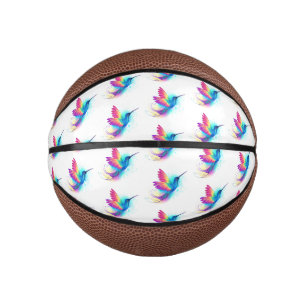 Exotic Rainbow Hummingbird Basketbal
