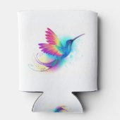 Exotic Rainbow Hummingbird Blikjeskoeler (Achterkant)