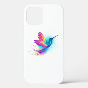 Exotic Rainbow Hummingbird iPhone 12 Hoesje
