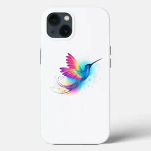 Exotic Rainbow Hummingbird iPhone 13 Hoesje