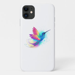 Exotic Rainbow Hummingbird iPhone 11 Hoesje