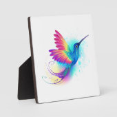 Exotic Rainbow Hummingbird Fotoplaat (Voorkant)