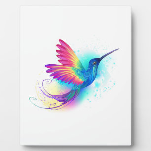 Exotic Rainbow Hummingbird Fotoplaat