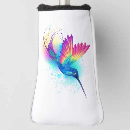 Exotic Rainbow Hummingbird Golfheadcover (Draai 90)
