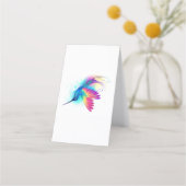 Exotic Rainbow Hummingbird Klantenkaartje (Voorkant)
