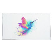 Exotic Rainbow Hummingbird Kussensloop (Achterkant-Links)
