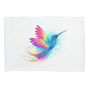 Exotic Rainbow Hummingbird Kussensloop