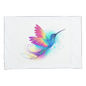 Exotic Rainbow Hummingbird Kussensloop (Voorkant-Rechts)