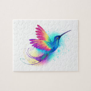 Exotic Rainbow Hummingbird Legpuzzel