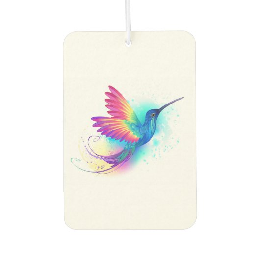 Exotic Rainbow Hummingbird Luchtverfrisser (Voorkant)