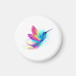 Exotic Rainbow Hummingbird Magneet