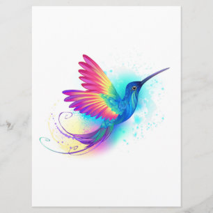 Exotic Rainbow Hummingbird Menu