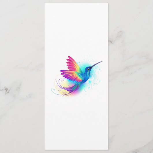 Exotic Rainbow Hummingbird Menu (Voorkant)