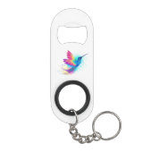 Exotic Rainbow Hummingbird Mini Flessenopener (Achterkant)