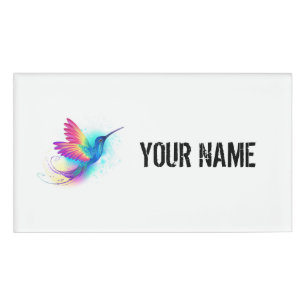 Exotic Rainbow Hummingbird Naambadge