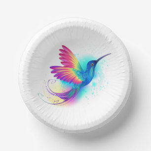 Exotic Rainbow Hummingbird Papieren Kommen