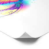 Exotic Rainbow Hummingbird Poster (Hoek)