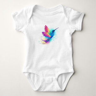 Exotic Rainbow Hummingbird Romper