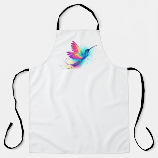 Exotic Rainbow Hummingbird Schort (Voorkant)
