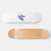 Exotic Rainbow Hummingbird Skateboard (Horizontaal)