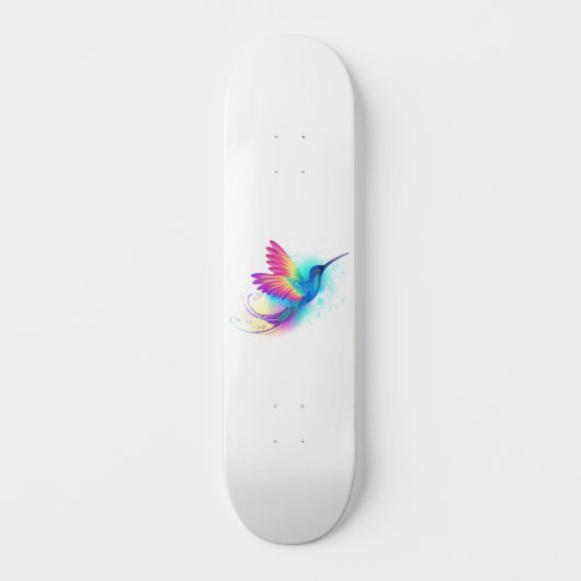 Exotic Rainbow Hummingbird Skateboard (Voorkant)