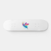 Exotic Rainbow Hummingbird Skateboard (Horizontaal)