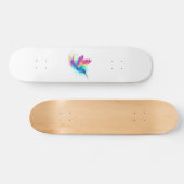 Exotic Rainbow Hummingbird Skateboard (Horizontaal)