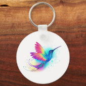 Exotic Rainbow Hummingbird Sleutelhanger (Voorkant)