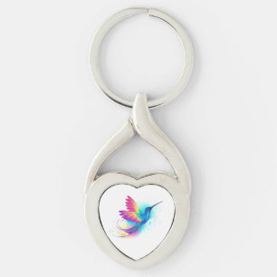 Exotic Rainbow Hummingbird Sleutelhanger