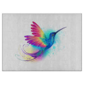 Exotic Rainbow Hummingbird Snijplank (Voorkant)