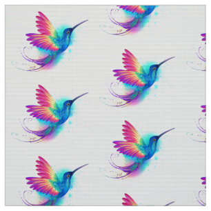 Exotic Rainbow Hummingbird Stof