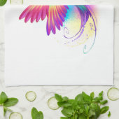 Exotic Rainbow Hummingbird Theedoek (Gevouwen)