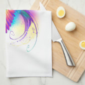 Exotic Rainbow Hummingbird Theedoek (Quarter Fold)