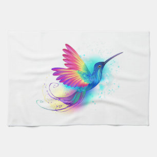 Exotic Rainbow Hummingbird Theedoek