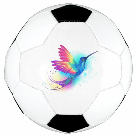 Exotic Rainbow Hummingbird Voetbal (Voorkant)
