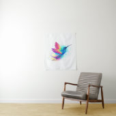 Exotic Rainbow Hummingbird Wandkleed (In situ)