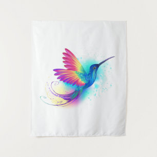 Exotic Rainbow Hummingbird Wandkleed
