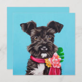 Exotic Schnauzer Kaart (Voorkant / Achterkant)