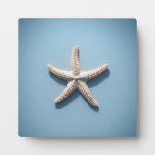 Exotic Starfish with Blue Background Fotoplaat (Voorkant)