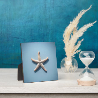 Exotic Starfish with Blue Background Fotoplaat