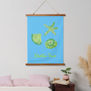 Exotic Trio Wood met wandbekleding Hangend Wandkleed