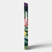 Exotic Tropical Floral Paradise Monogram Case-Mate iPhone Case (Achterkant / Links)