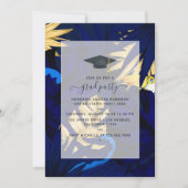 Exotic Tropical Forest Toucan Graduparty Kaart (Voorkant)